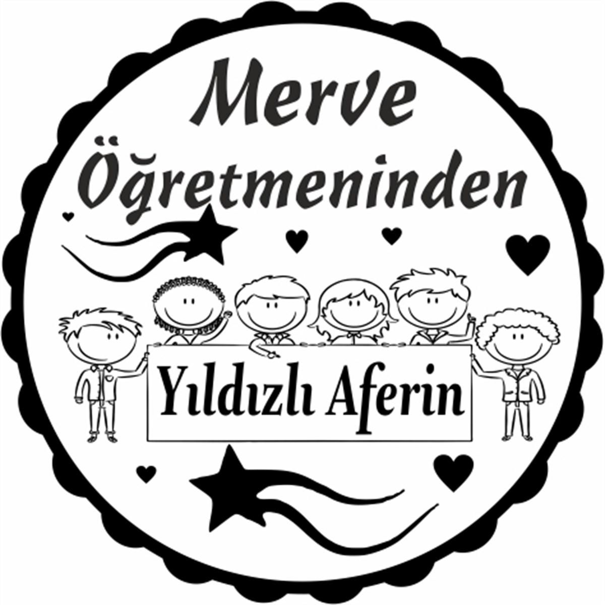 T068 Öğretmen Damgası