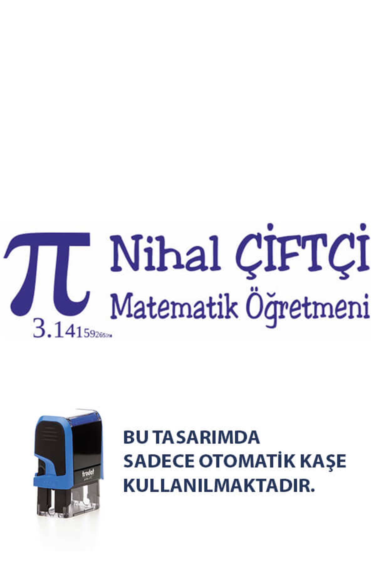 T096 Öğretmen Damgası