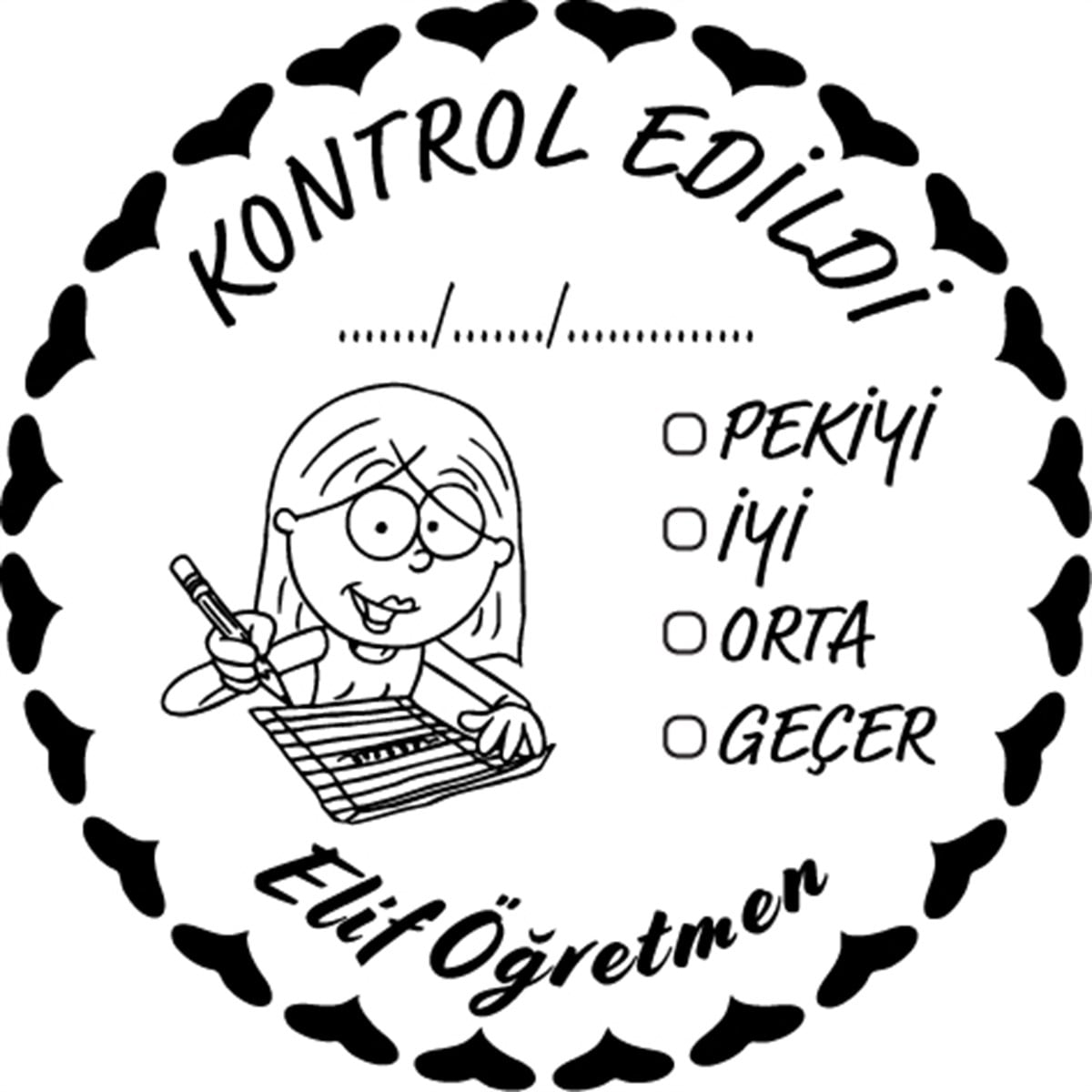 T106 Öğretmen Damgası