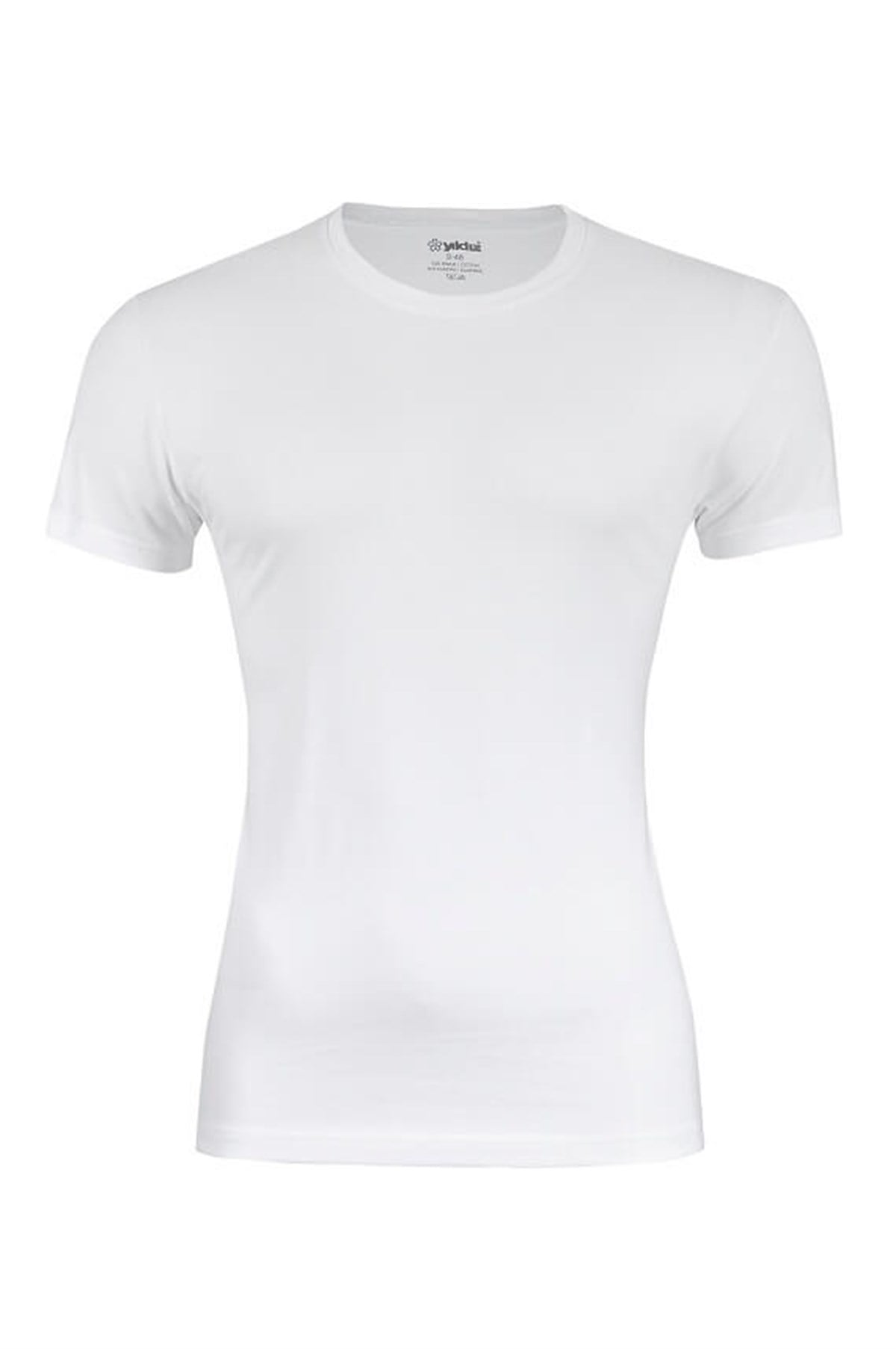 TişörtYıldızYıldız 475 Bambu Sıfır Yaka Kısa Kollu T-Shirt