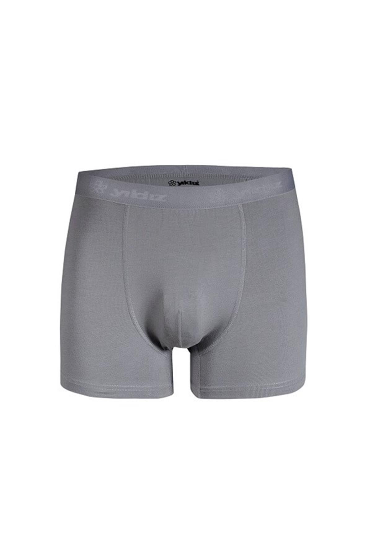 BoxerYıldız 40 Modal Pamuklu Likralı Erkek Boxer-Battal