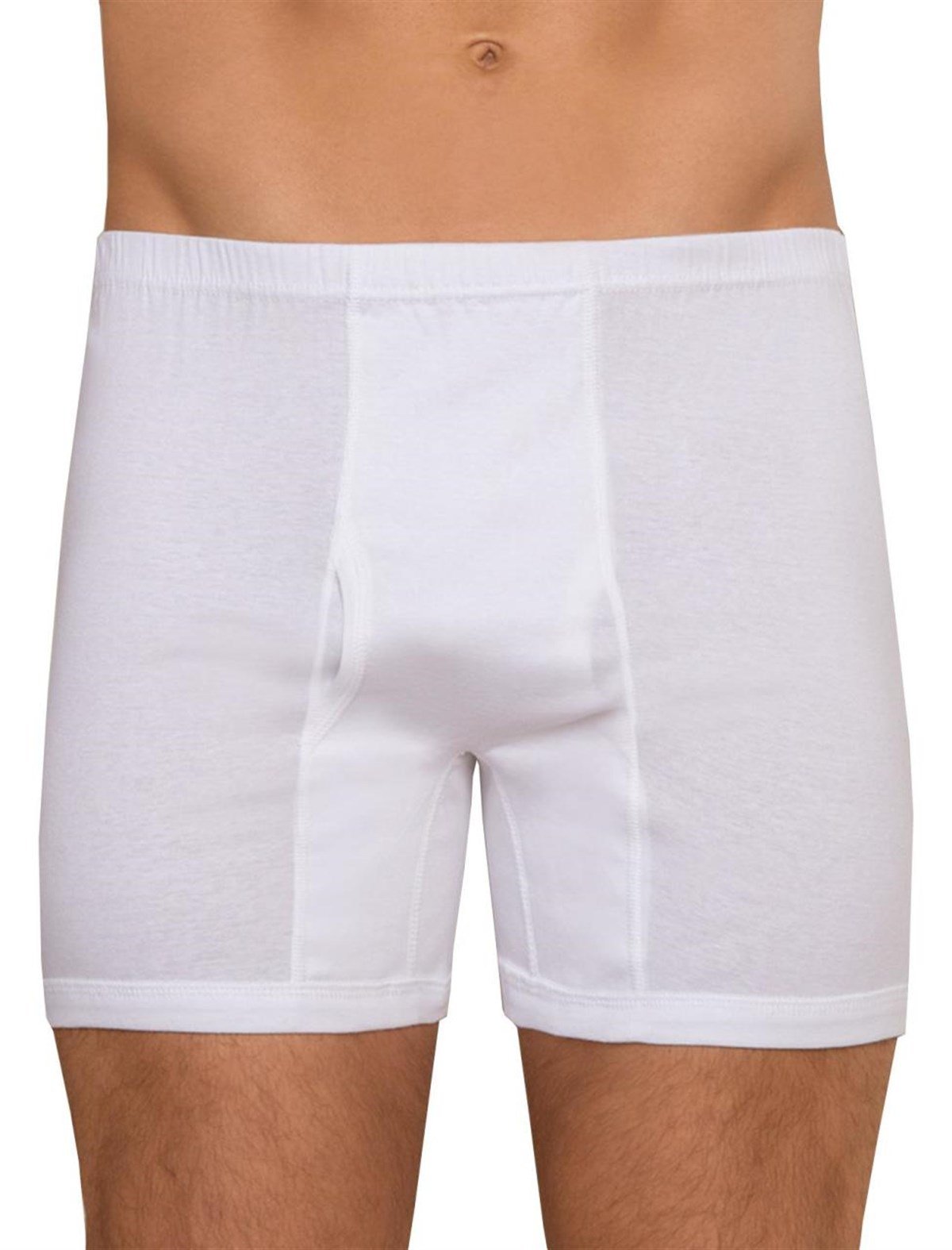 BoxerBerrak 1055 %100 Pamuk Paçalı Boxer Külot