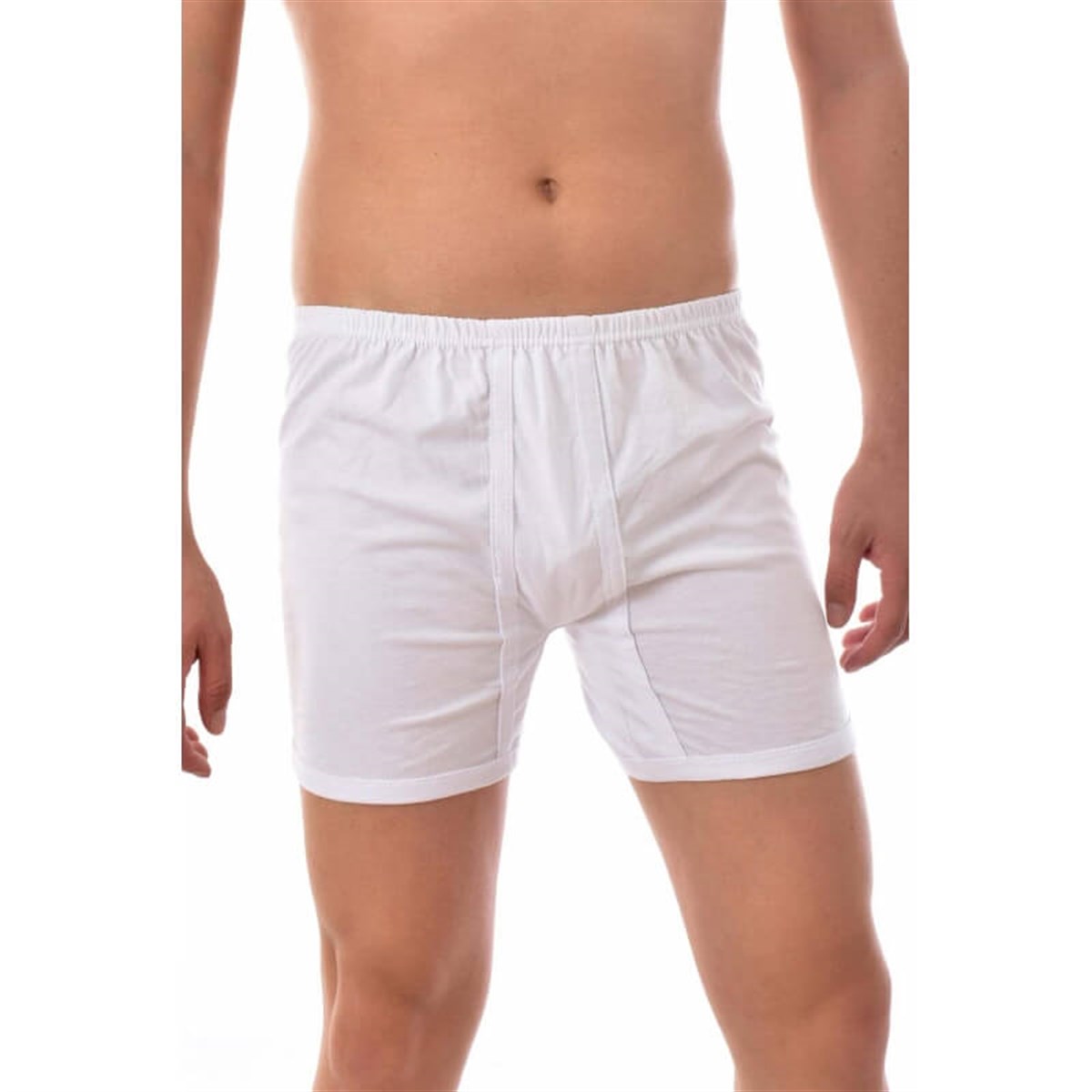 BoxerCihan Yıldız 12'li Eko Paket Arjantin Paçalı Erkek Don
