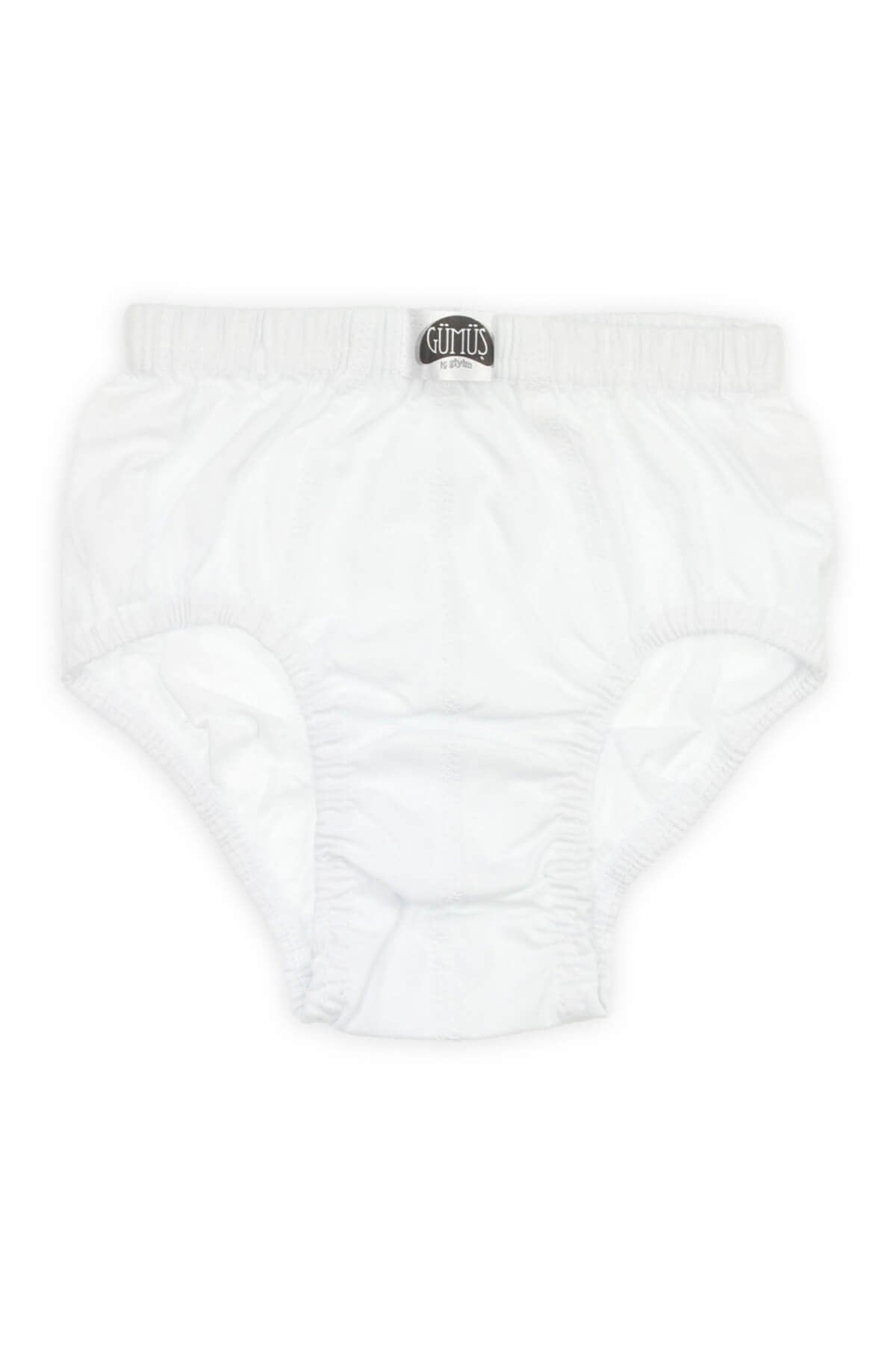 İç GiyimGümüş 3032 Beyaz Erkek Çocuk Slip Külot