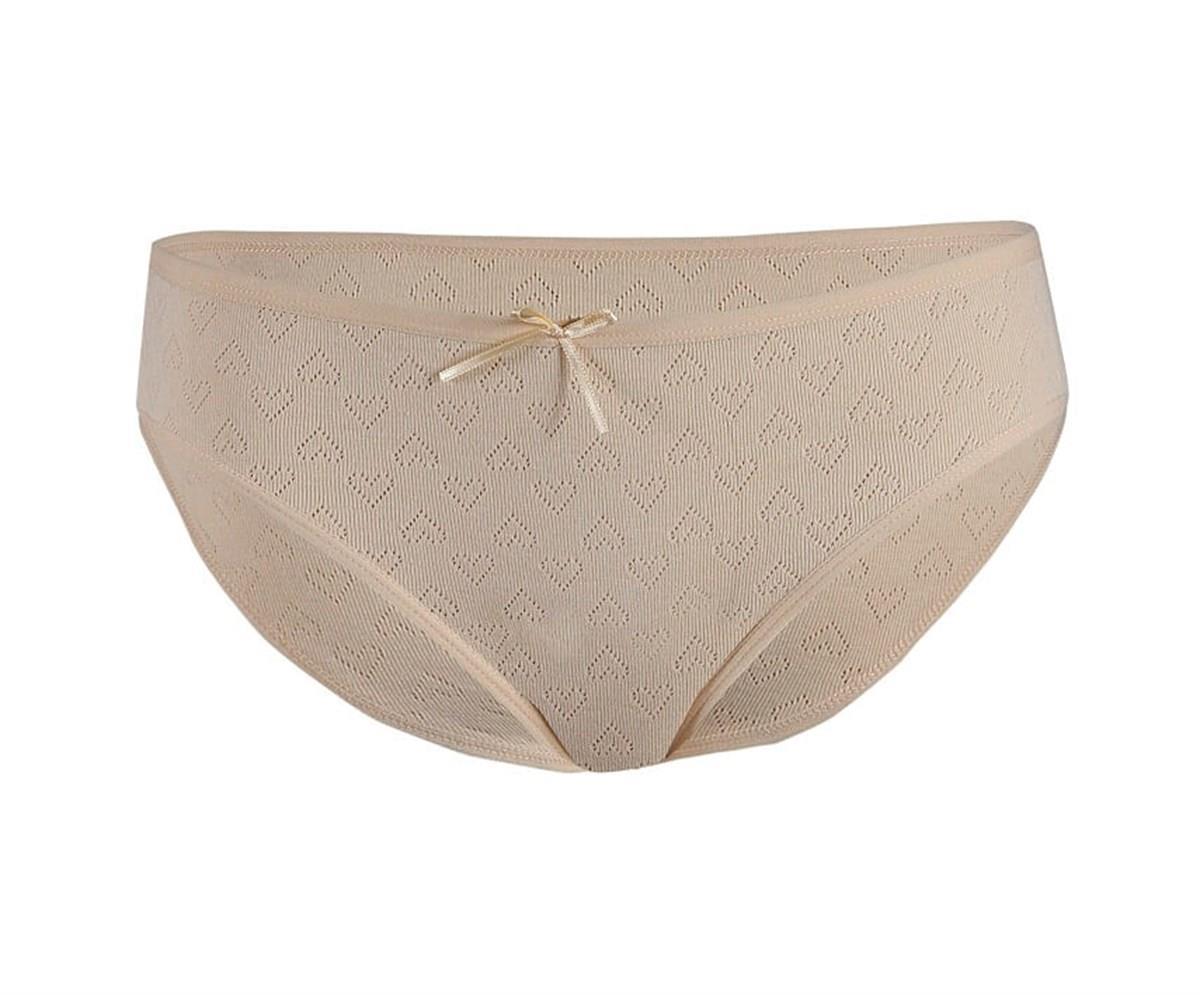 Külot, String, TangaÖzten 200 3'lü Paket %100 Pamuk Bayan Kalpli Bikini Külot