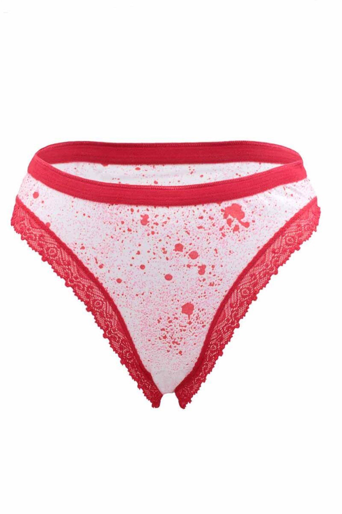 Külot, String, Tanga12'li Paket Tutku 0541 Leona Desenli Dantelli Elastan Bayan Bikini Külot