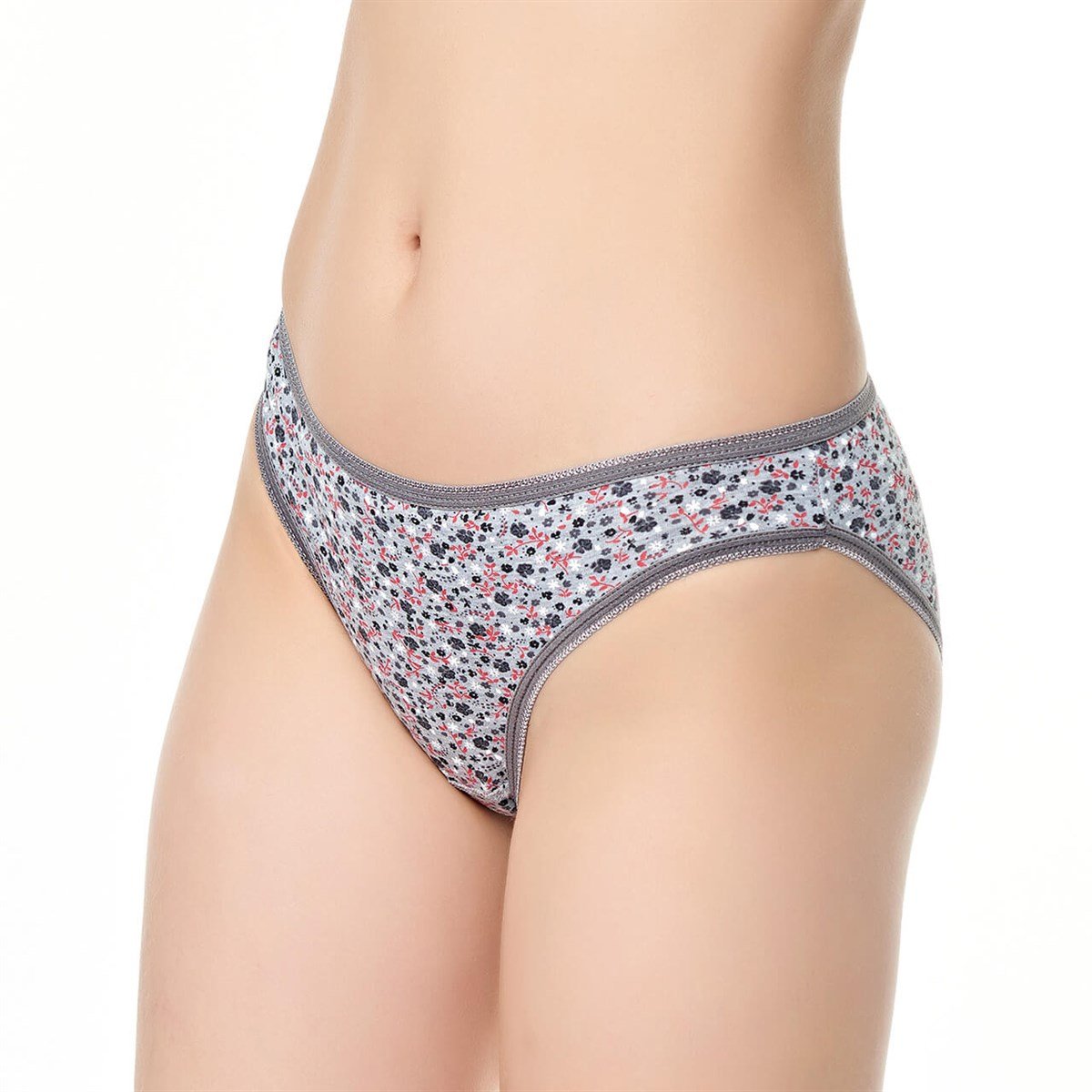 Külot, String, TangaTutku 0813 Çağla 6'lı Paket Desenli Elastan Bayan Bikini Külot