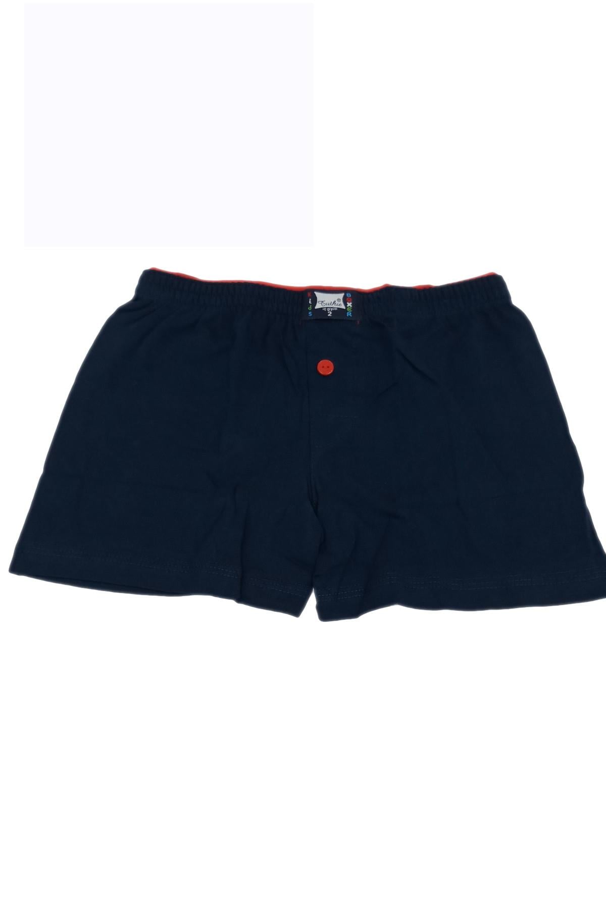 İç GiyimTutku 3'lü Paket Havlu Bel %100 Pamuk Erkek Çocuk Boxer