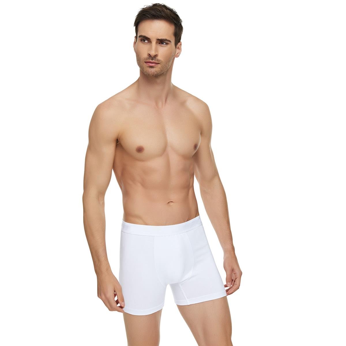 BoxerTutku Elit 1251 Modal Spor Likralı Erkek Boxer