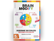 Brain Modify 5. Sınıf Düşünme Becerileri Uygulamaları Kitabı