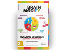 Brain Modify 3. Sınıf Düşünme Becerileri Uygulamaları Kitabı