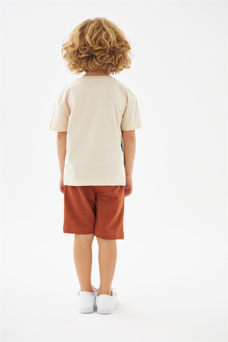 Erkek Çocuk - Tişört Şort Takım - KT 219268-