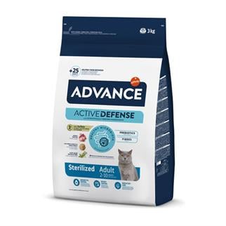 Advance Hindili Kısırlaştırılmış Kedi Maması 3 Kg, Kısırlaştırılmış Kedi Maması, Advance