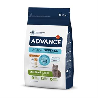 Advance Young Sterilized Tavuklu Kısırlaştırılmış Kedi Maması 1.5 Kg, Yavru Kedi Maması, Advance