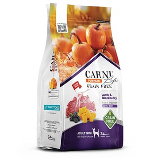 Carni Life Tahılsız Kuzu Etli & Böğürtlenli Küçük Irk Yetişkin Köpek Maması 2,5 Kg, KATEGORİSİZ, Carni Life