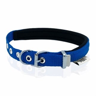 Doggie Comfort Sade Dokuma Boyun Tasması 1,5 X 20 - 25 Cm Mavi, KATEGORİSİZ, Doggie