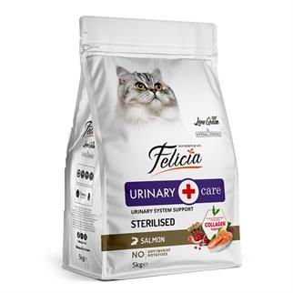 Felicia Kolajenli Somonlu Az Tahıllı Kısırlaştırılmış Kedi Maması 5 Kg, Kısırlaştırılmış Kedi Maması, Felicia