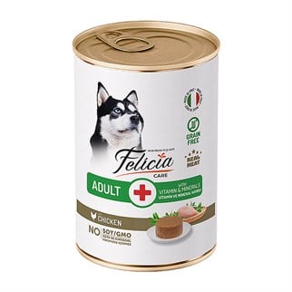 Felicia Yetişkin Tahılsız Tavuklu Köpek Konserve 400 Gr, KATEGORİSİZ, Felicia