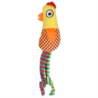 Flamingo Cat Raibo Catnipli Renkli Kumaş Tavuk Oyuncak / Sarı, KATEGORİSİZ, Flamingo