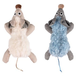 Flamingo Cat Rizzo Catnipli Kumaş VE Peluş Fare Oyuncak, KATEGORİSİZ, Flamingo