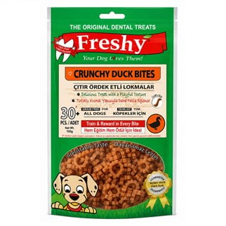 Freshy Çıtır Ördek Lokmaları  Köpek Ödülü 30 Adet, KATEGORİSİZ, Freshy