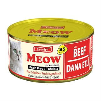 Freshy Meow Dana Etli Pate Tahılsız Kedi Konservesi 85gr, KATEGORİSİZ, Freshy
