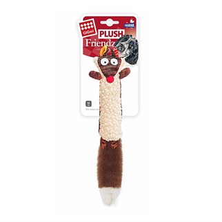 Gigwi Plush Friendz Sesli Tilki Köpek Oyuncağ, Kumaş ve Peluş Oyuncaklar, GİGwi