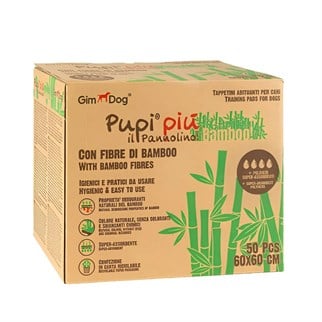 Gimborn Bamboo Köpek Çiş Pedi 50li - 60 X 60 Cm, Çiş Alıştırma Pedleri, GimDog