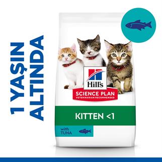 Hills Kitten Tuna Balıklı Yavru Kedi Kuru Maması Tuna 1.5 Kg, Yavru Kedi Maması, Hills