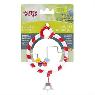 Living World Zilli Boncuklu Kuş Oyuncağı, Kuş Oyuncakları, Lıvıng World