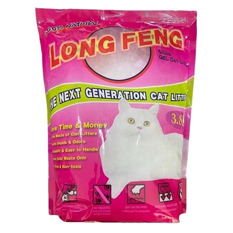 Long Feng Extra Kristal Silica Kedi Kumu 3.8 Lt