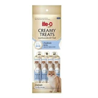 Me-O Gold Creamy Ton Balığı ve Biotin 15gr 4lü, Yetişkin Kedi Yaş Mama, ME-O