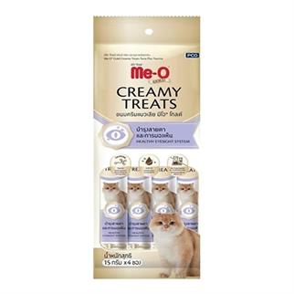 Me-O Gold Creamy Ton Balığı ve Taurin 15gr 4lü, Yetişkin Kedi Yaş Mama, ME-O