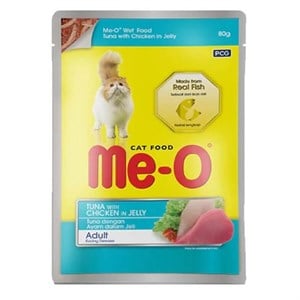 ME-O Jöle İçinde Pouch Tavuklu Kedi Konservesi 80gr