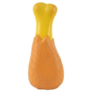 MerkoPets Vinil Tavuk Budu Şeklinde Köpek Oyuncağı 12cm, Vinil ve Latex Oyuncaklar, MerkoPets