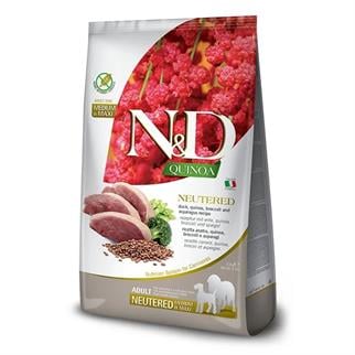 N&D Tahılsız Ördekli Kısırlaştırılmış Köpek Maması 12 Kg, Kısırlaştırılmış Köpek Maması, N & D