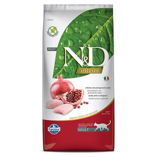 N&D Tahılsız Tavuk ve Narlı Kedi Maması 10 Kg, Yetişkin Kedi Maması, N & D