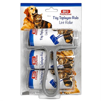 Pet Active Lint Roller Tüy Toplama 3 lü 60 Yaprak, KATEGORİSİZ, PET Active