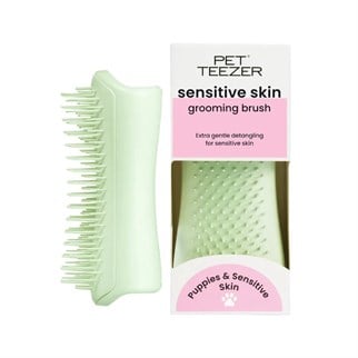 Pet Teezer Esnek Yavru Köpek Tarağı Yeşil, Köpek Tarak ve Fırçaları, Tangle Teezer