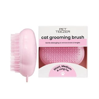 Pet Teezer Kedi Masaj Tarağı Pembe, Kedi Tarak ve Fırçaları, Tangle Teezer