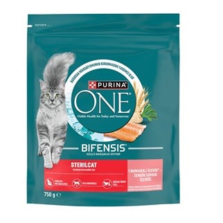 Purina One Steril Cat Salmon & Wheat Kısır Kedi Maması  750Gr, Kısırlaştırılmış Kedi Maması, Purina