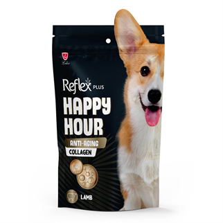 Reflex Happy Hour Anti-Aging Collegen Köpek Ödülü 60 Gr, Köpek Ödül Maması, Reflex