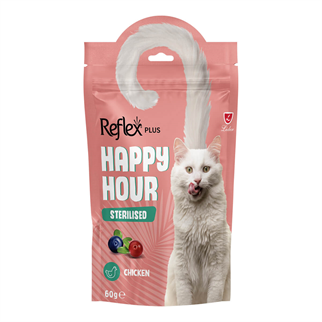 Reflex Happy Hour Kısırlaştırılmış Kedi Ödülü 60 Gr, KATEGORİSİZ, Reflex