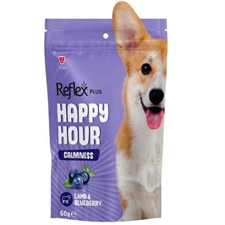Reflex Plus Happy Hour Sakinleşmeyi Destekleyici Köpek Ödül Maması 60gr, KATEGORİSİZ, Reflex