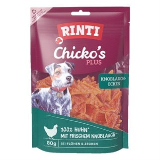 Rinti Chicko Plus Sarımsaklı Etli Köpek Ödülü 80 Gr, Köpek Atıştırmalıkları, Rinti