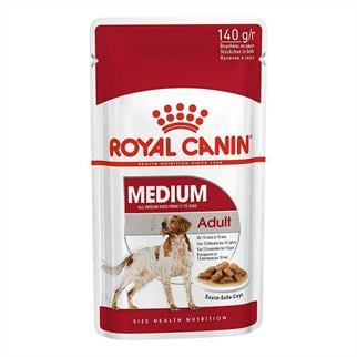 Royal Canin Medium Adult Köpek Pouch Konserve 140gr, Yaş Yetişkin Köpek Maması, Royal Canin