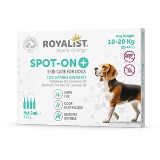 Royalist Spot-ON Deri ve Tüy Sağlığı İçin Ense Damlası 10-20 Kg, KATEGORİSİZ, Royalist