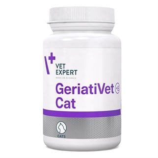 Vet Expert GeriatiVet Yaşlı Kedi Desteği 60 Kapsül, Vitamin ve Ek Besinler, Vet Expert