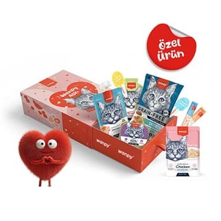 Wanpy Kalp Temalı Kedi Seti, KATEGORİSİZ, Wanpy