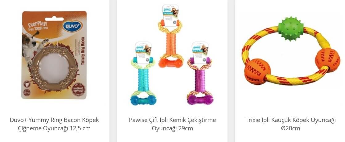 yavru köpek malzemeleri